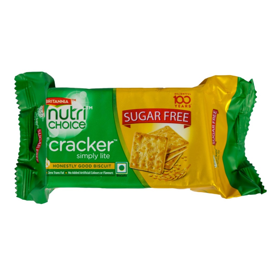 BRITANNIA NUTRICHOICE SUGAR FREE CRACKER 73 G