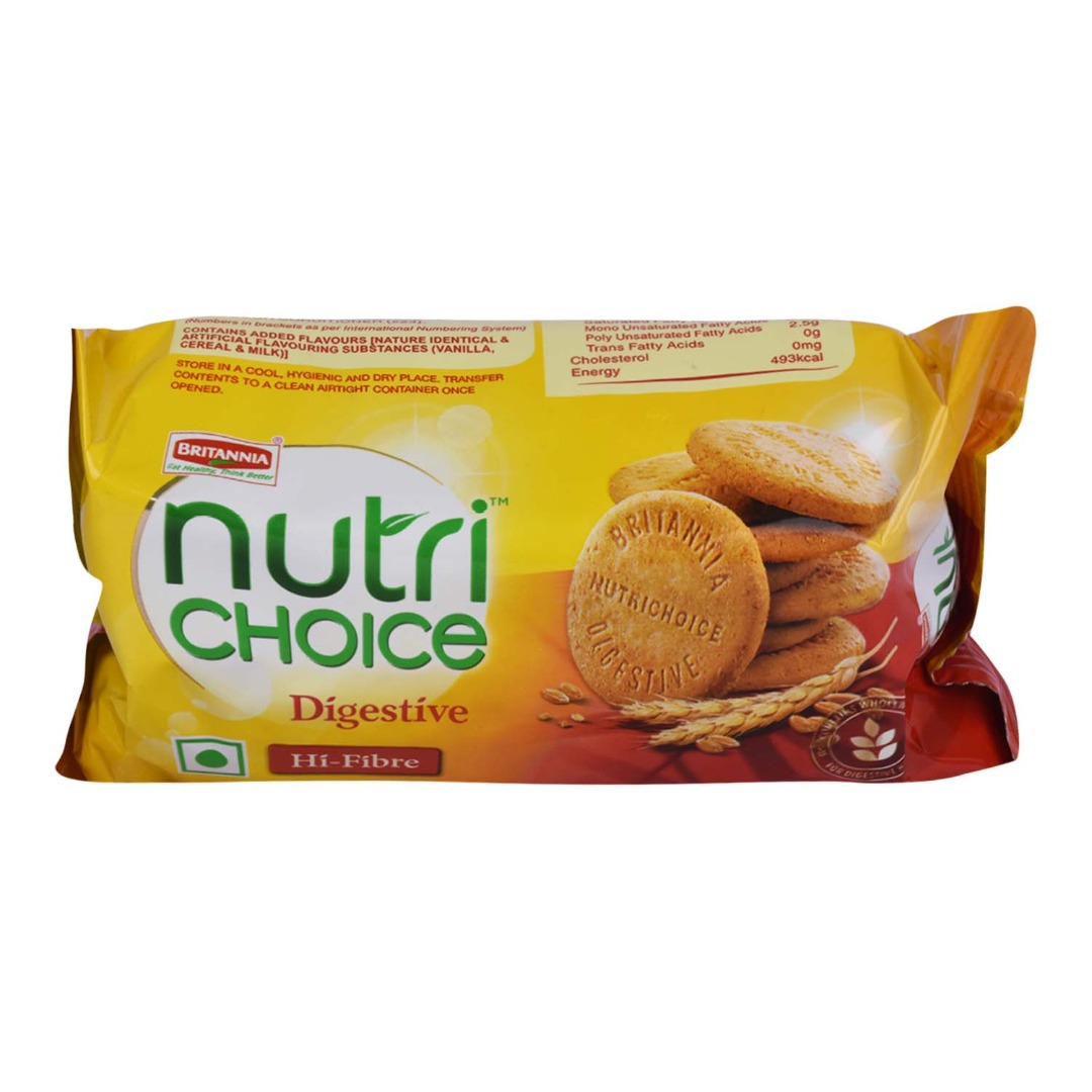 BRITANNIA NUTRICHOICE DIGESTIVE BISCUITS 100 G