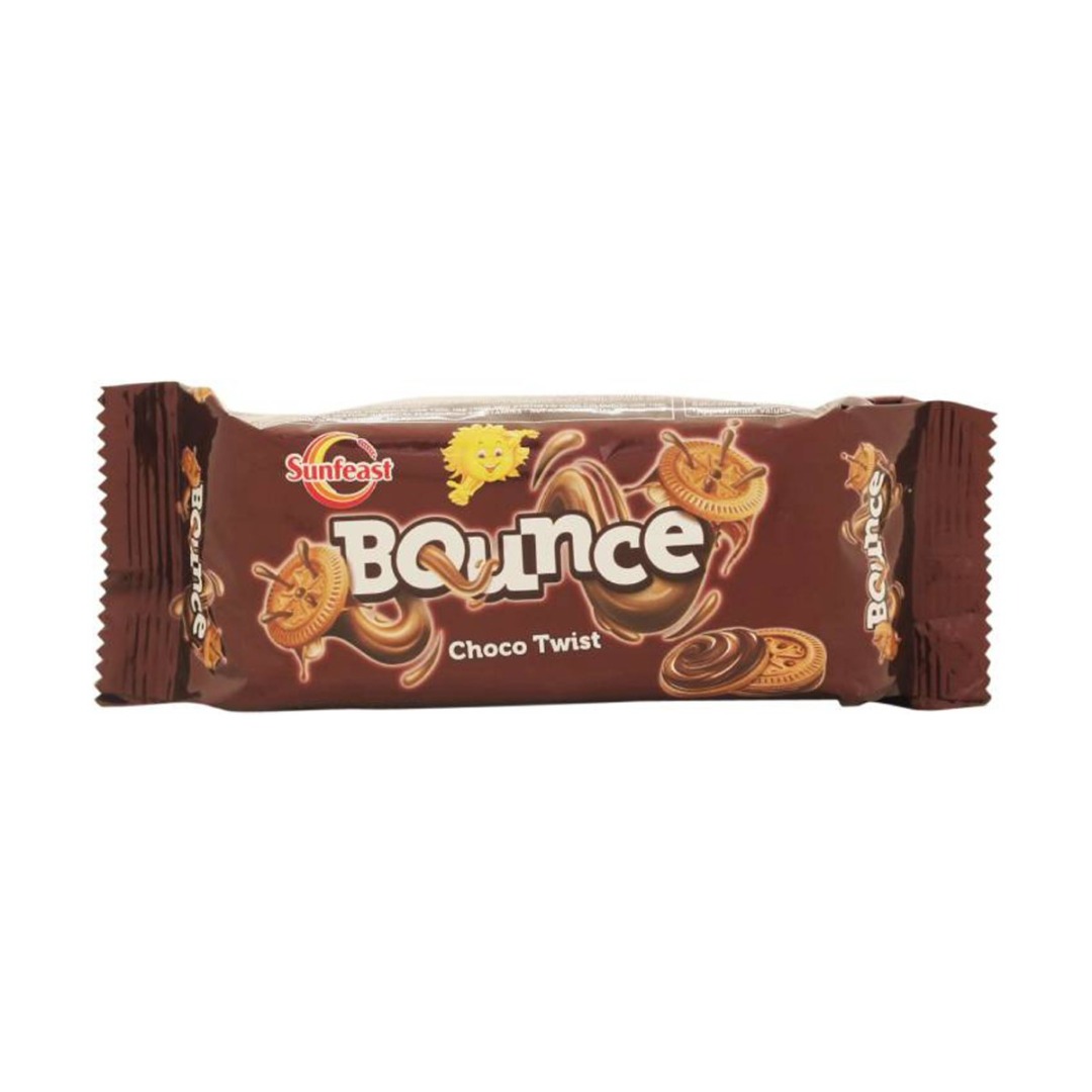 SUNFEAST BOUNCE CHOCOLATE CREAM BISCUITS PK144