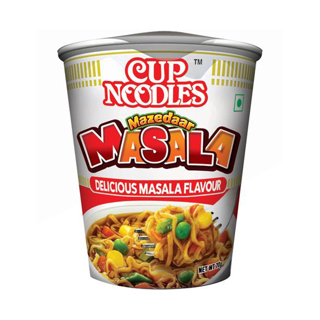 TOP RAMEN CUP NOODLES MAZEDAAR MASALA 70 G