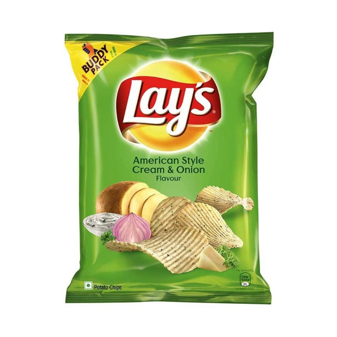 LAYS AMERICAN CREAM & ONION 52 G