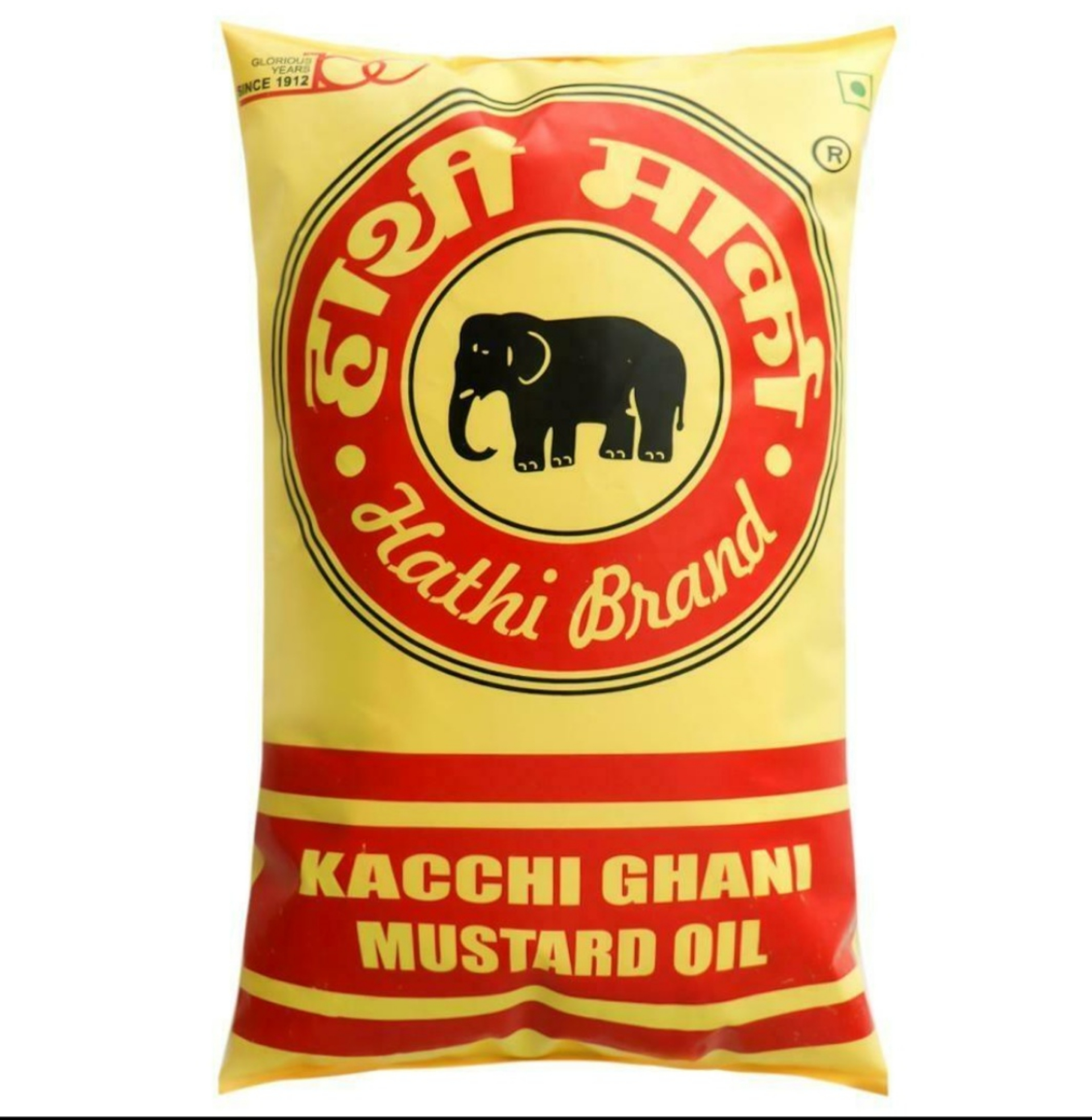 Hathi Kacchi Ghani Mustard Oil 1 L