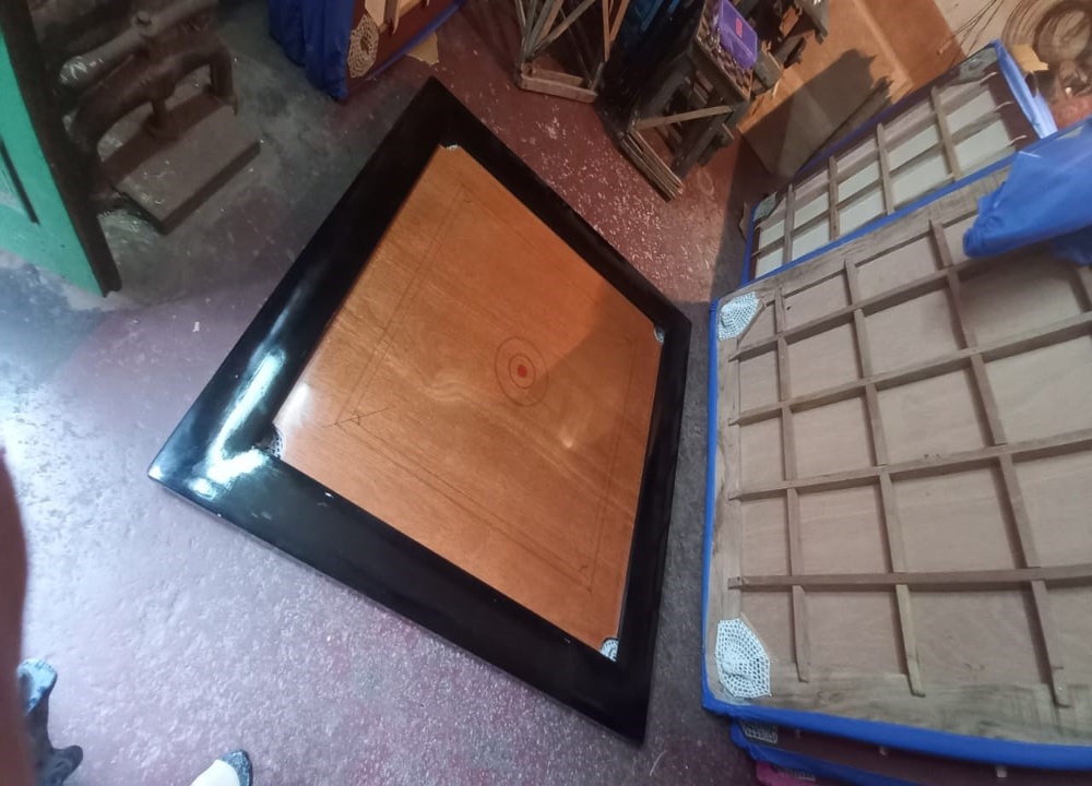 48 Inch waterproof wooden carrom Board red ply