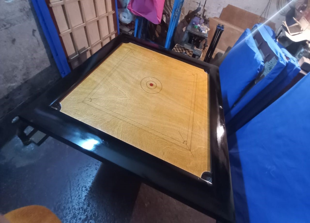 52 inch white ply wooden waterproof carrom