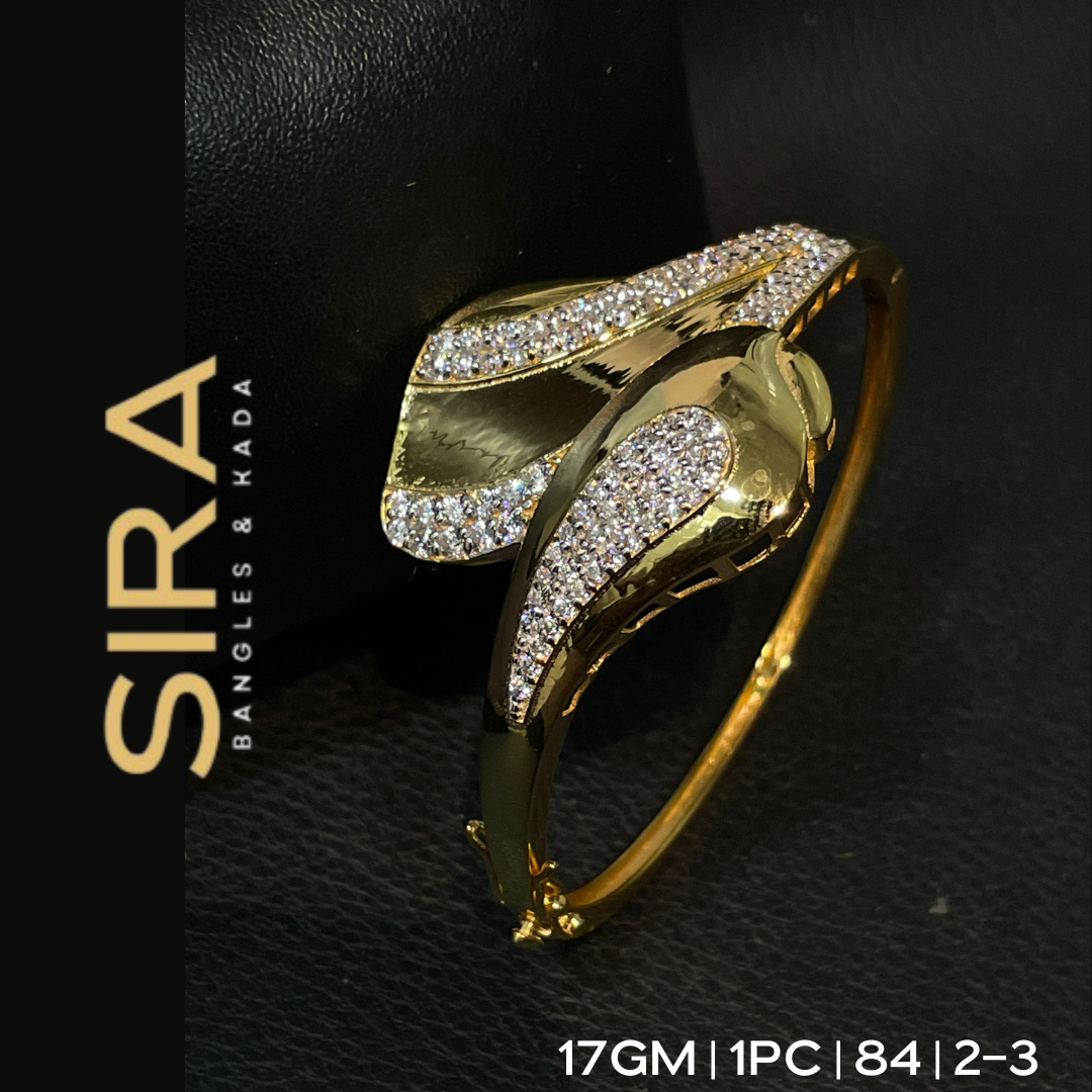 SAWROSKI DAIMOND FITTED  LADIES KADA BY SIRA 