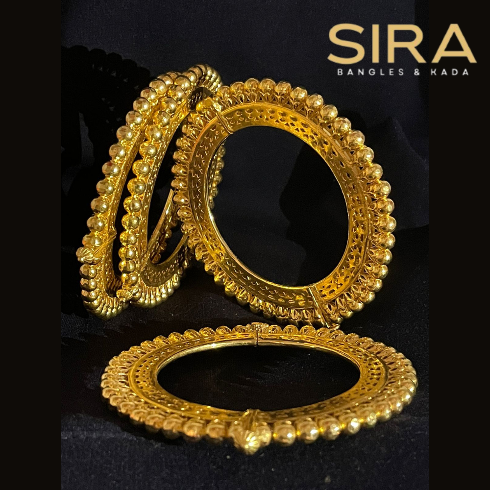 GOKHRU BANGLES by SIRA 120gms 4Pc Set 