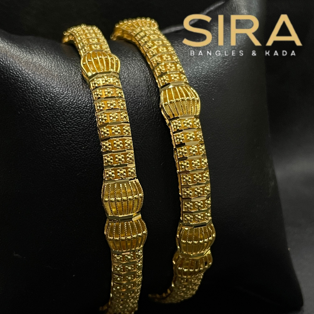 Turkey Bangles 22KT 28gms