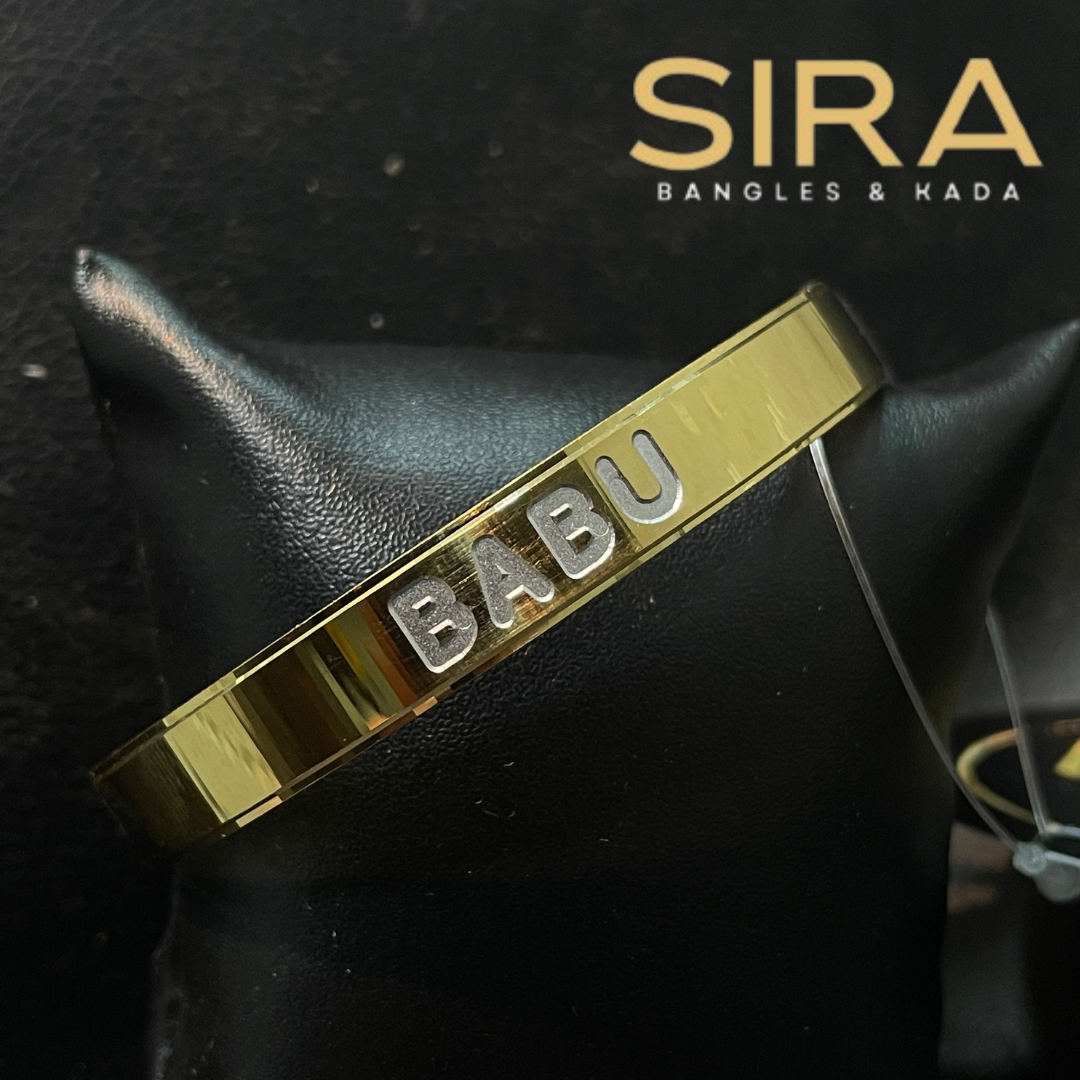 Customize Name Kada By SIRA 40gms 