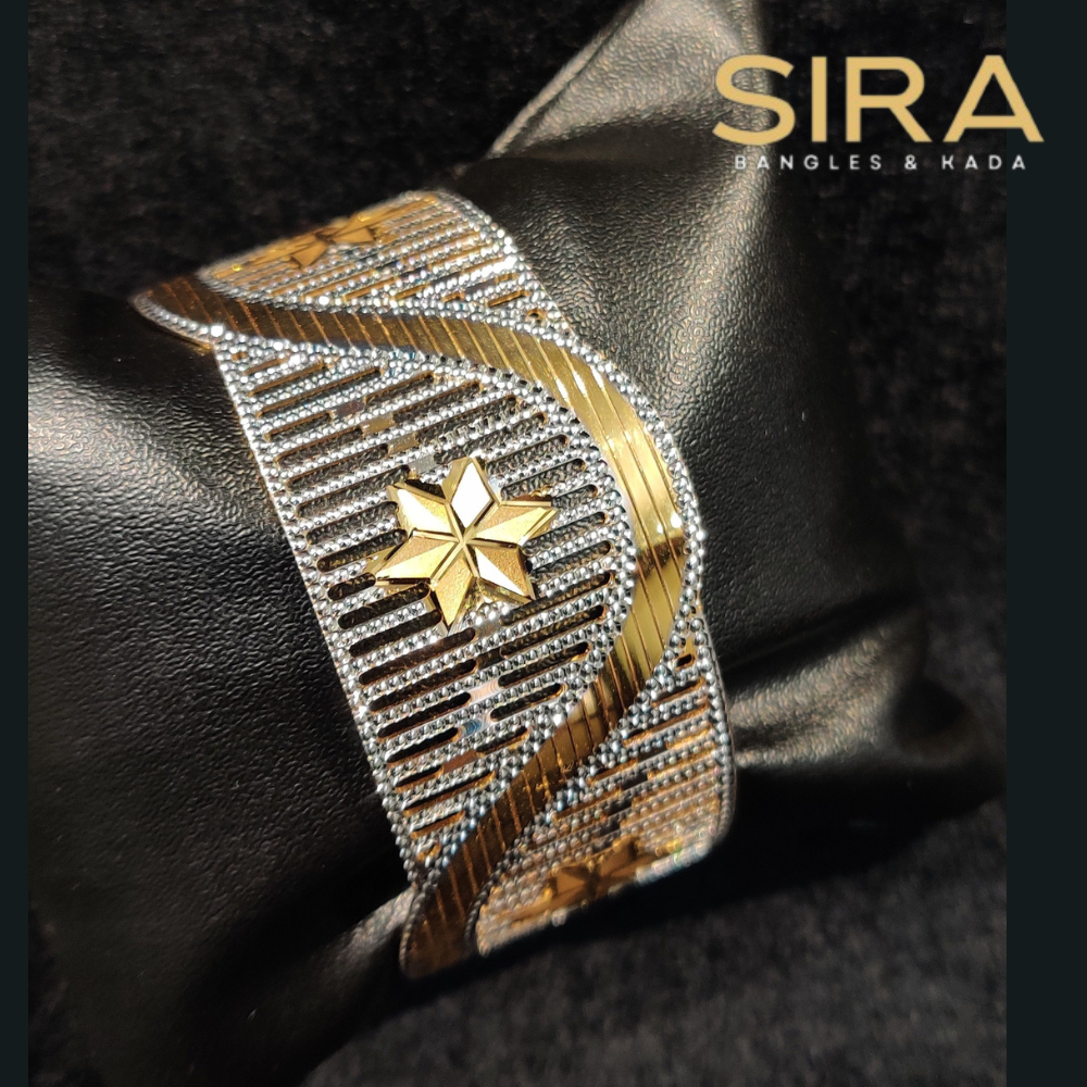 CNC Kada by SIRA 1Pc , 22KT