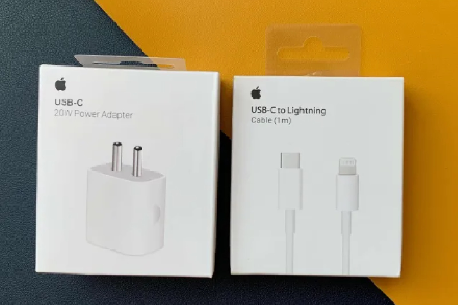 Apple 20W Type-C Fast Charger & USB-C to Lightning Cable (1 m) -[ Combo ]