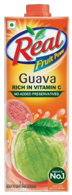 Dabur Real Fruit Guava 1lt (1X12)