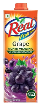 Dabur Real Grape Juice 1lt (1X12)