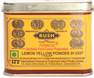 Bush Lemon Yellow 1pc