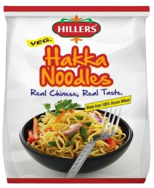 Hillers Hakka Noodles 800gm (1X12)