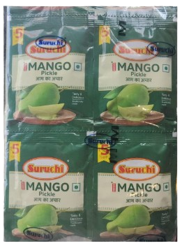 Suruchi Mango Pickle Sachet PO60 MRP-1/-