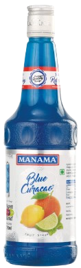 Manama Blue Curaco Syrup 1lt