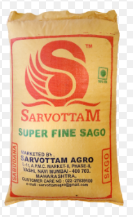 Sarvottam - Super Premium Sabudana White