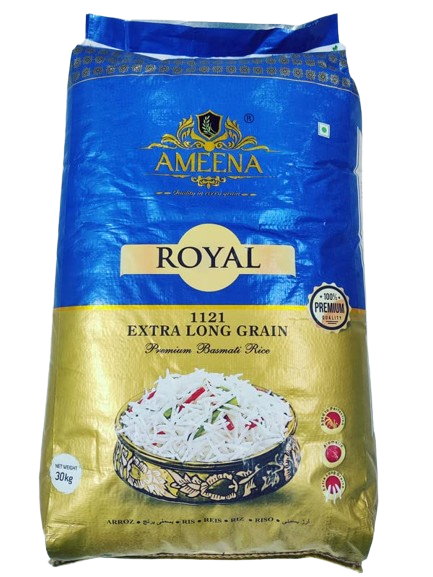 Ameena Royal Basmati Rice 30kg