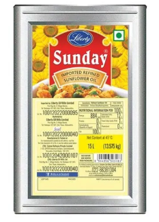 Sunday Refined Sunflower Oil