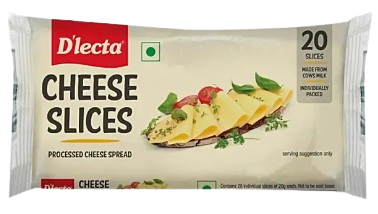 Dlecta Cheese Slices 450g (20pc)