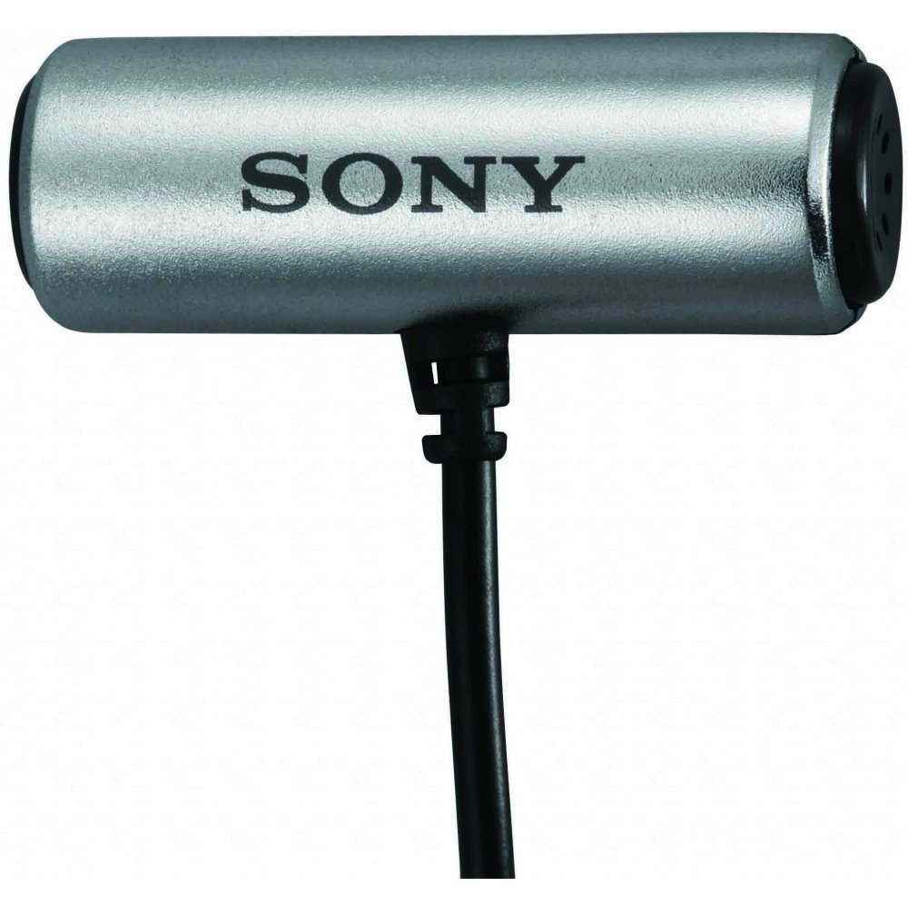 Sony ECMCS3 Clip style Omnidirectional Stereo Microphone