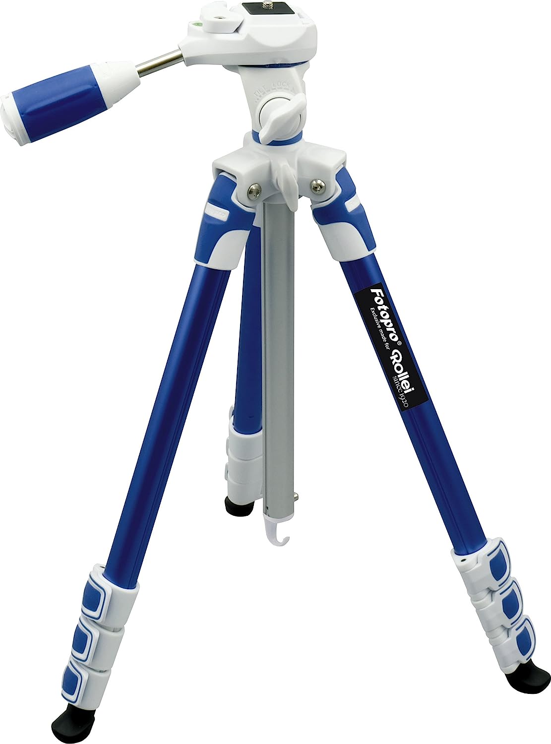 Fotopro S3 4-Section 57 Inch Aluminium Photo & Video Tripod with 3 Way Panhead Payload