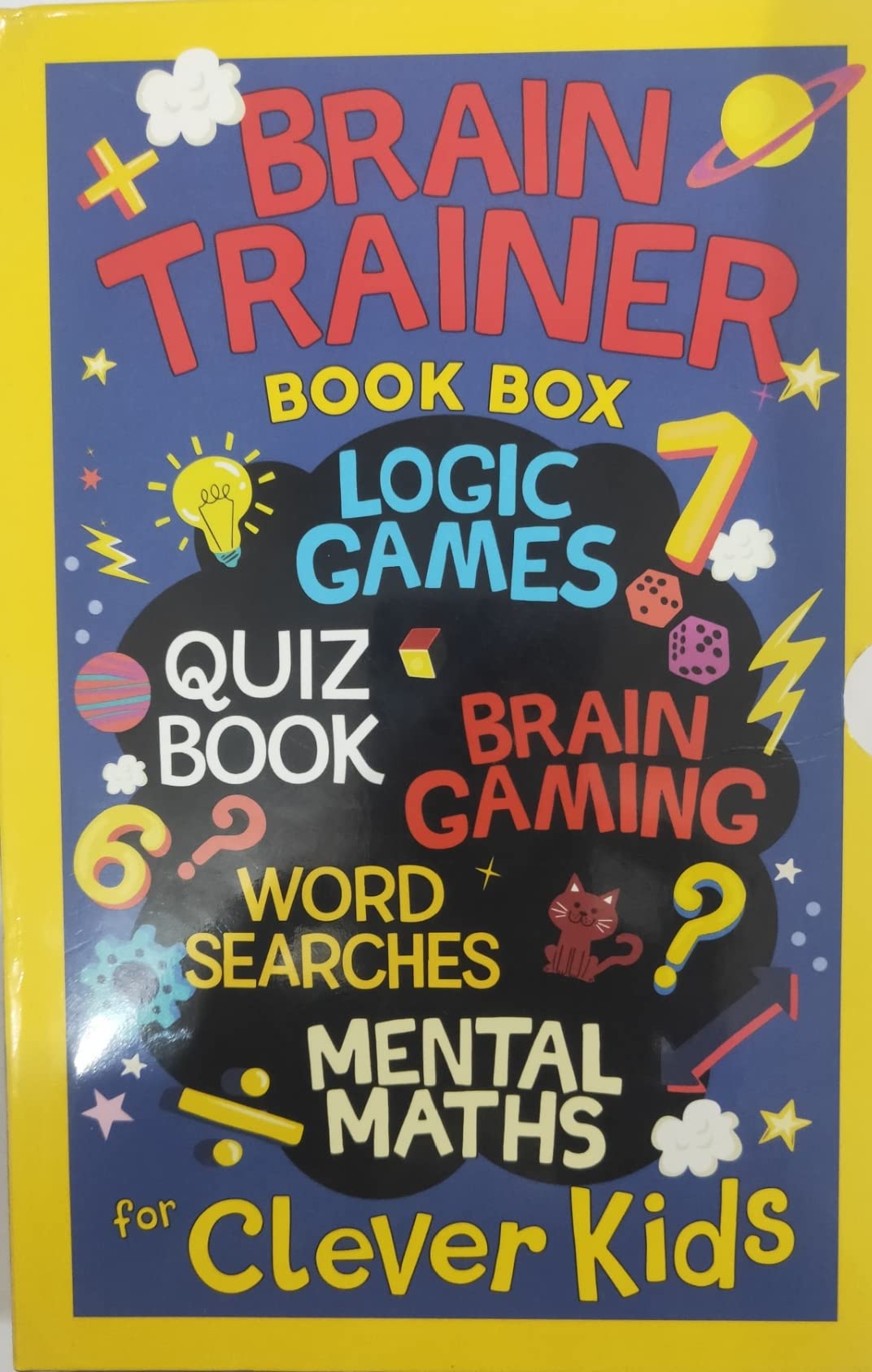 Brain Trainer - Pack of 5 Books for Kids