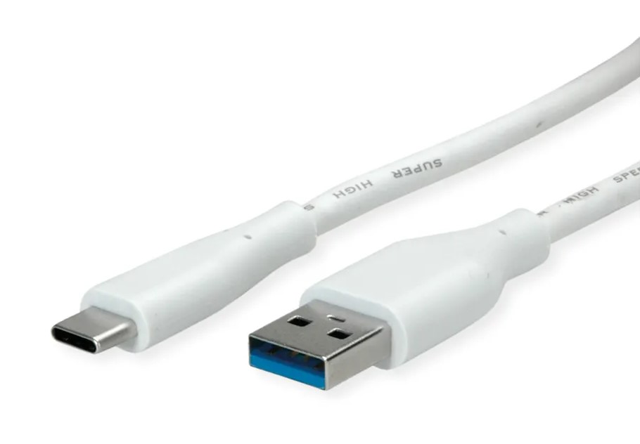 Lebon USB Type-C Cable - White, 1 metre