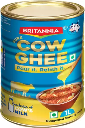 BRITANNIA Pure Cow Ghee 1 L Tin