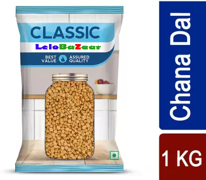 Classic Chana Dal (Split) by Lelobazaar Grocery 1KG