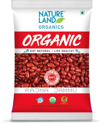 Natureland Organics Rajma Kashmiri (Whole) 1KG