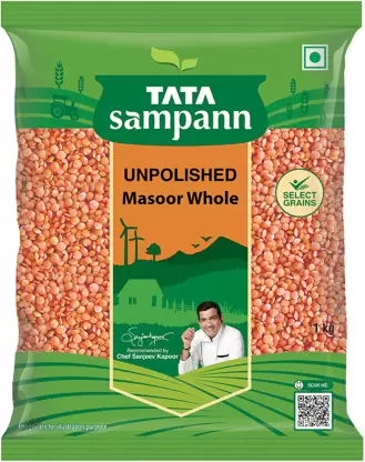 Tata Sampann Red Masoor Dal (Whole) 1KG