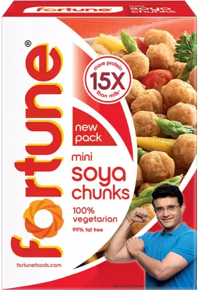 Fortune Mini Soya Chunks  (25 g Extra in Pack)  (200 g)