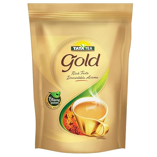 Tata Tea Gold, Black Tea, Pouch, 750g