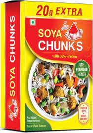 Bambino Soya Chunks With 53% Protein