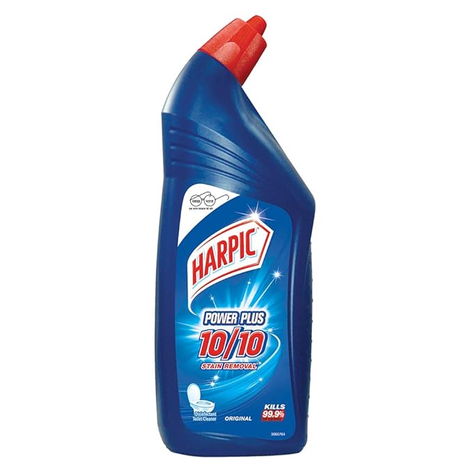 Harpic Disinfectant Toilet Cleaner Liquid, Original - 900 ml | Kills 99.9% Germs