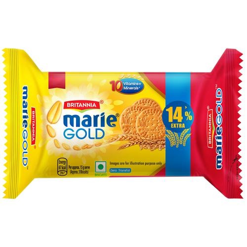 Britannia Marie Gold Biscuits, 68 g Pouch