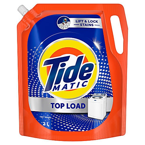 Tide Matic Top Load Liquid Detergent, 2 L