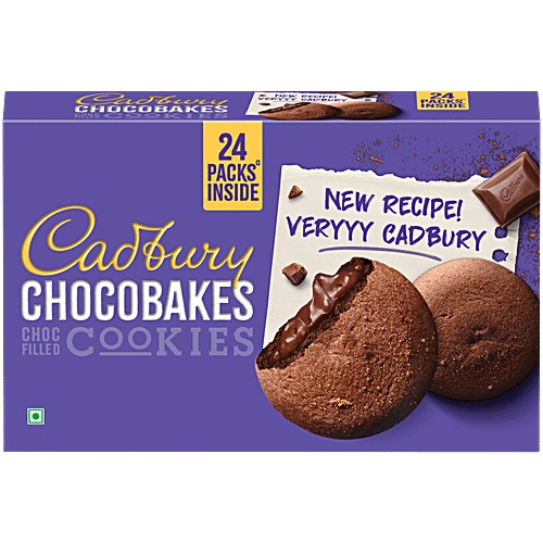 Cadbury Chocobakes Choc Filled Cookies, 300 g (24 pcs)