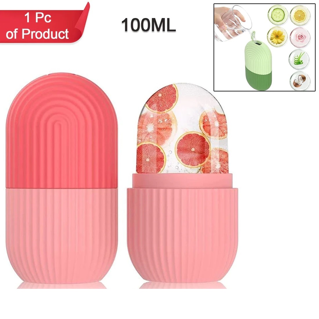 BEAUTY ICE ROLLER FOR FACE MASSAGER & EYE REUSABLE FACE ROLLERS FACIAL ROLLER ( Loose )