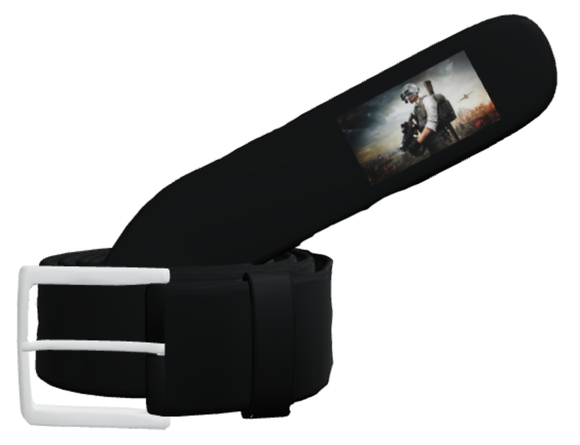 Men Belt BGMI Logo