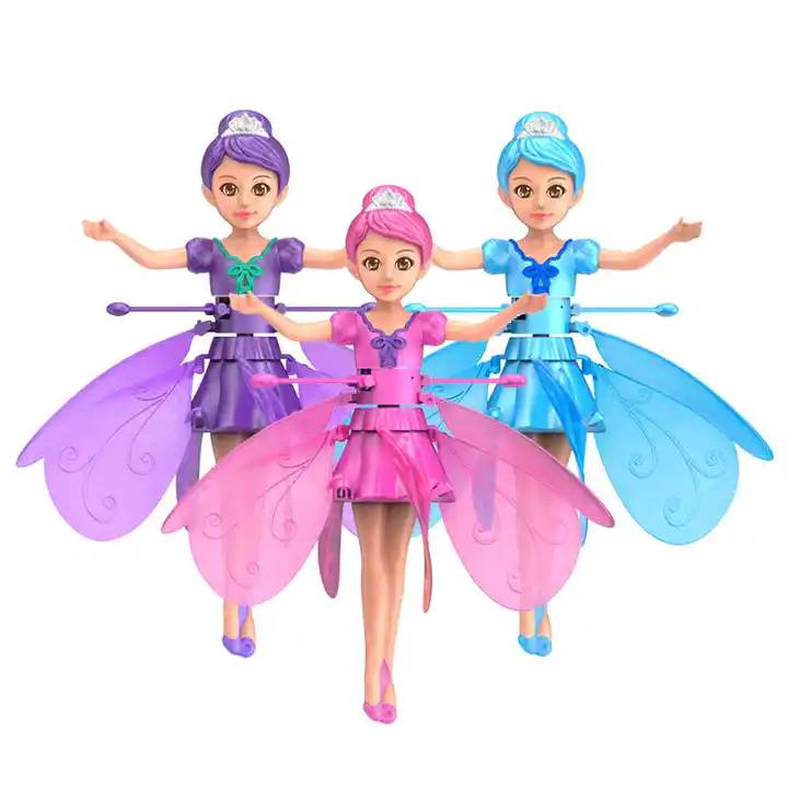 Magical Levitating Fairy: Interactive Gesture-Sensing Toy for Kids - Sensor-Equipped Inductive Aircraft - Mini Helicopter Flying Toy