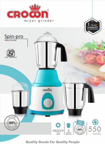 Spin pro Electric Mixture Grinder