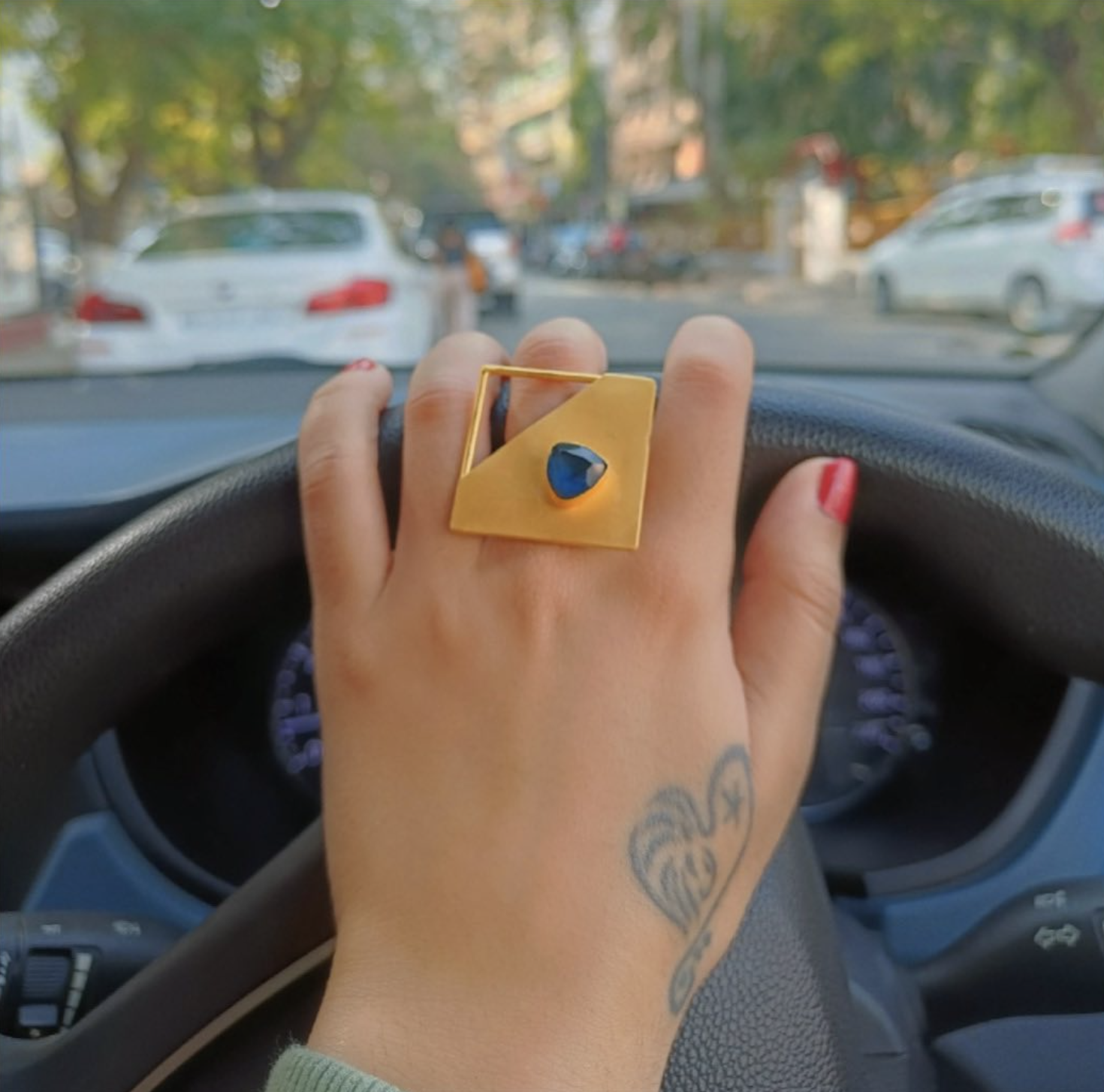 Azurite Ring