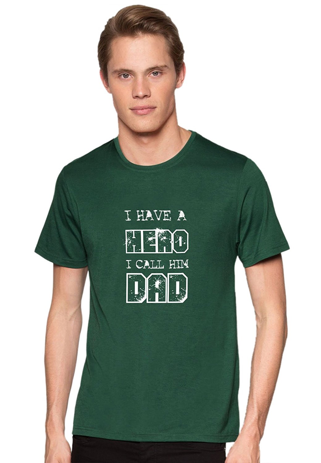 DOUBLE F ROUND NECK HALF SLEEVE HERO DAD WITH 05 COLORS PRINTED T-SHIRT FOR MEN