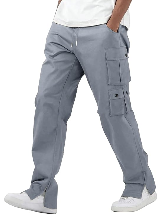 Lymio Men Cargo || Men Cargo Pants || Men Cargo Pants Cotton || Cargos for Men (Cargo-30-33)