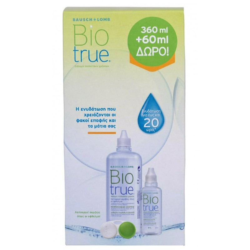 Bausch & Lomb Biotrue Υγρό Φακών Επαφής 300ml+60ml