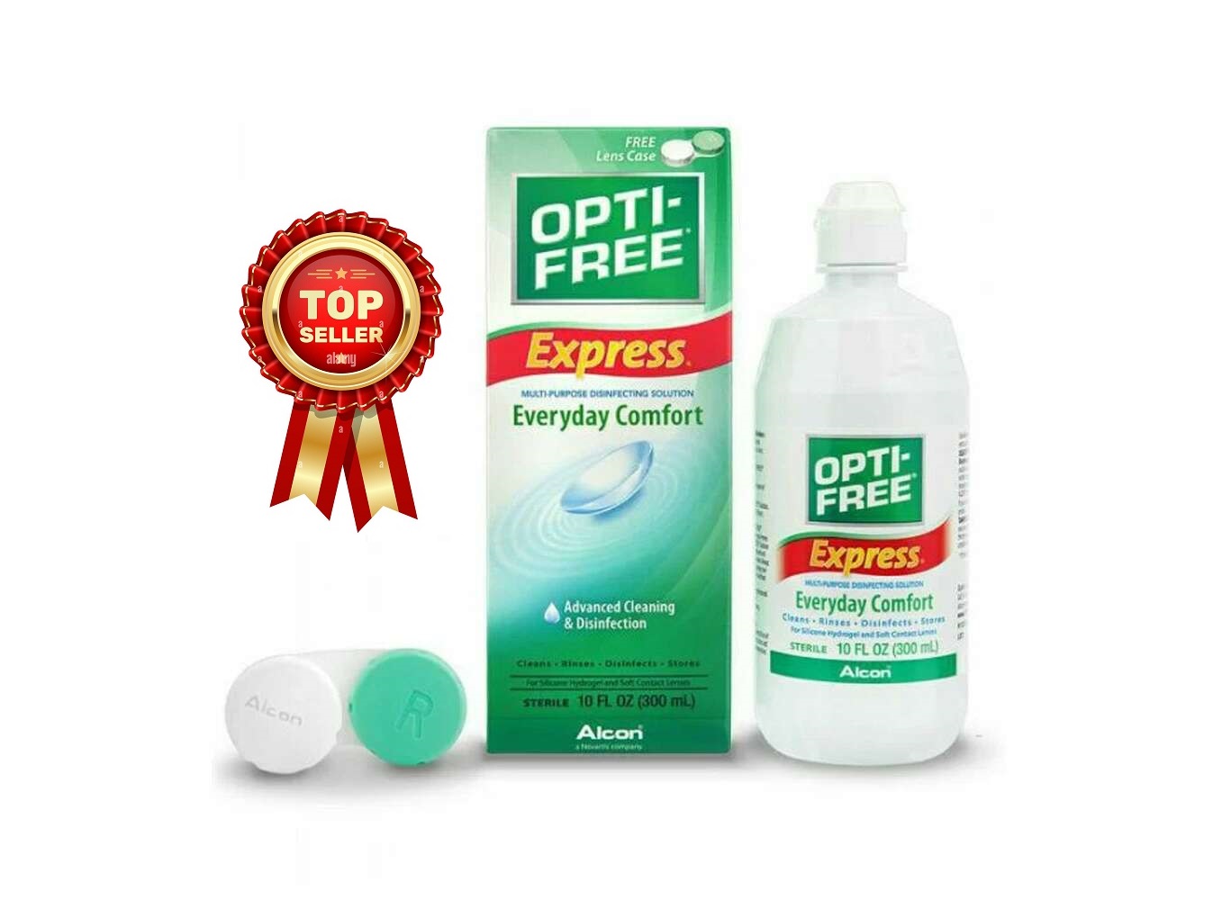Alcon Opti-Free Express Υγρό Φακών Επαφής 355ml