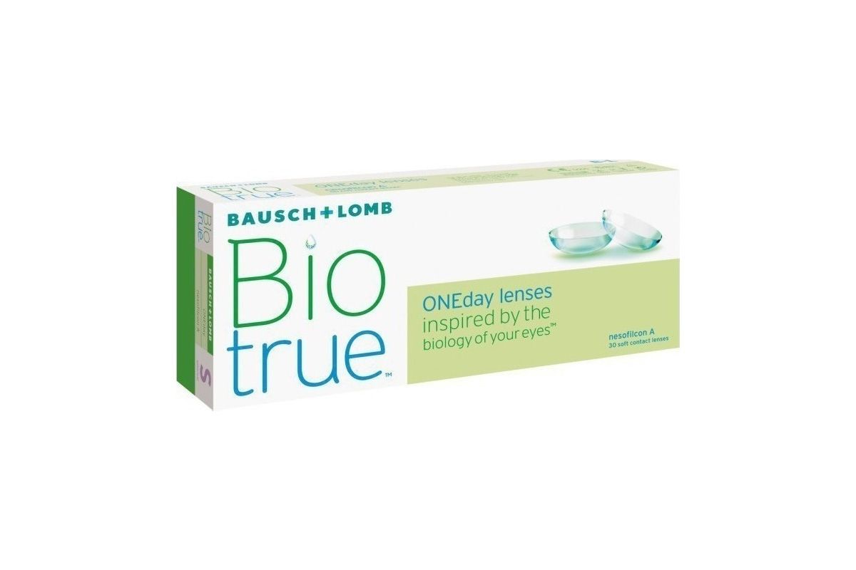 Bausch & Lomb Biotrue OneDay 30 Ημερήσιοι Φακοί Επαφής Υδρογέλης με UV Προστασία