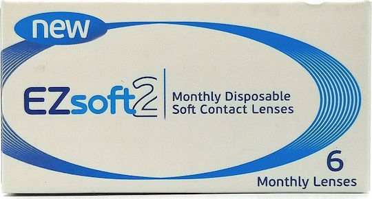MaxVue Ezsoft2 6 Μηνιαίοι Φακοί Επαφής Υδρογέλης